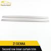 Sienna Second-Row Window Curtain Trim Strips - Bright Decor Accessories