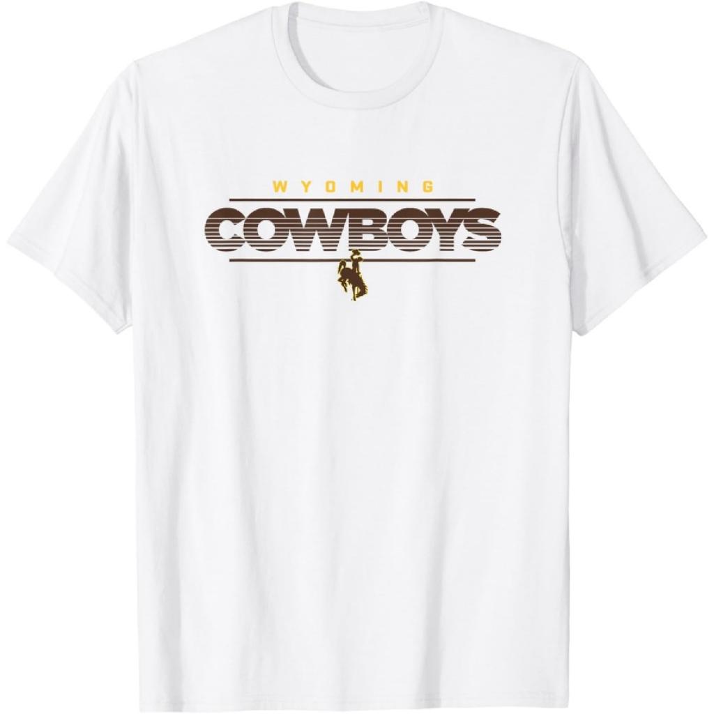 Wyoming Cowboys Apparel Block Fade T-Shirt