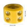 Rubber Winch Stopper Shock Absorbent Cable Protector Rubber Plug Protects Towing Hook Winch Mount Stop for Wire & Synthetic Rope