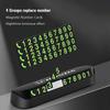 SNUF6 Car Parking Contact Number Plate Move Car Contact Card For Honda Civic Fit Jazz Accord Pilot CRV Odyssey Passport City Shuttle