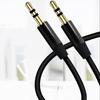 Tinned Copper Jack Audio Extension Cable Gold Plated 3.5 Mm Jacks Speaker Wire  Headphones