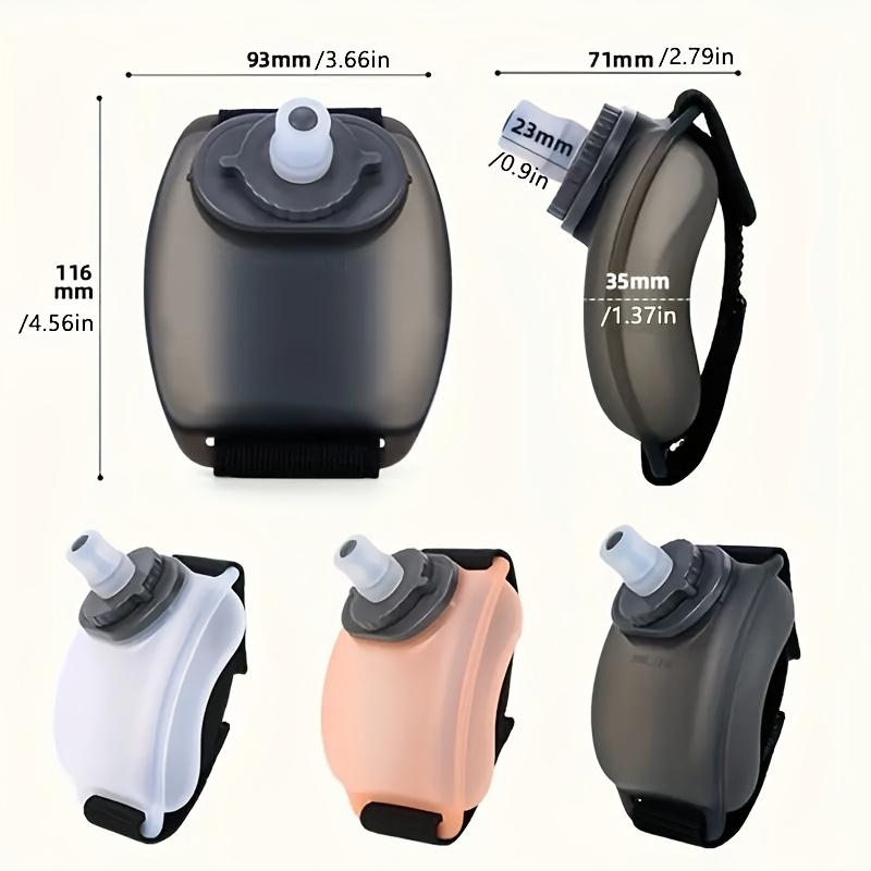 1 шт. портативная уличная пластиковая бутылка для воды на запястье, 200 мл/6,76 унций мини-бутылка для воды для бега, фитнеса, велоспорта, спортивного марафона