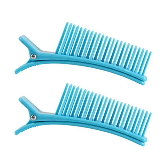 2 шт. зажим для укладки волос, профессиональный нескользящий гребень для пробора без следов, зажим для волос с клювом утки, домашний салон, женская стрижка волос