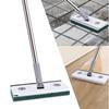 TeLIfe Entryway Tile Brush, Entryway Tile Brush, Floor Wiper, 4-in-1 Unit, Deck Brush, Squeegee Included, Bathroom Brush, Floor Cleaning Brush, 4 Spar