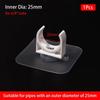 Durable Punch-free Self-adhesive Pipe Clamp Garden Irrigation Aquarium Fish Tank Water Tube Holder 16/20/25/32/40/50mm