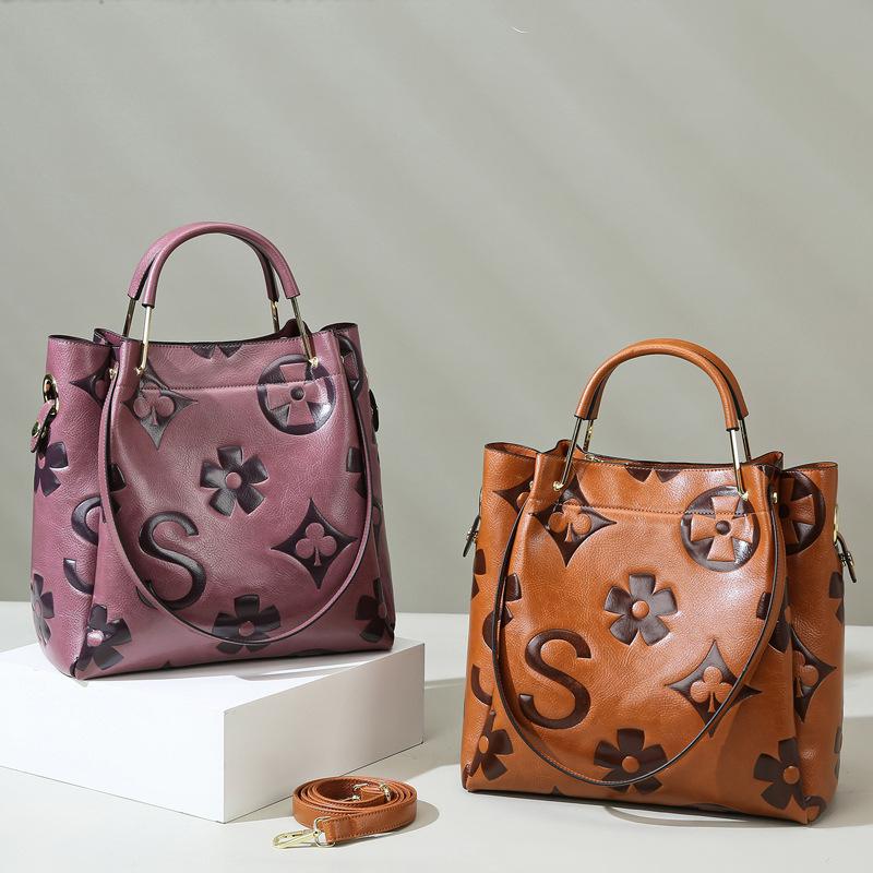 Женская модная сумка-тоут, винтажная тисненая буква, большая вместимость, искусственная кожа, регулируемый ремень, профессиональная сумка для деловых поездок, юристов и учителей