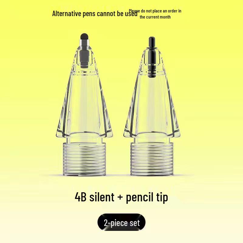Совместимо с Huawei M-Pencil 2/3: Бесшумный наконечник, Наконечник для стилуса 2-го/3-го поколения, Прозрачная замена.