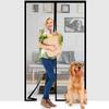 1/3/5pcs Magnetic Screen Door Self Sealing Hands Free Mesh Partition Keeps Bugs Out Pets and Kids Friendly Pending Keep Close