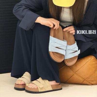 Opalwalk летние новые мягкие кожаные высококачественные однотонные тапочки женские пляжные сандалии с открытым носком