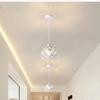 New American Exquisite Corridor Aisle Ceiling Lamp American Clothing Store Cashier Entrance Single Head Crystal Chandelier