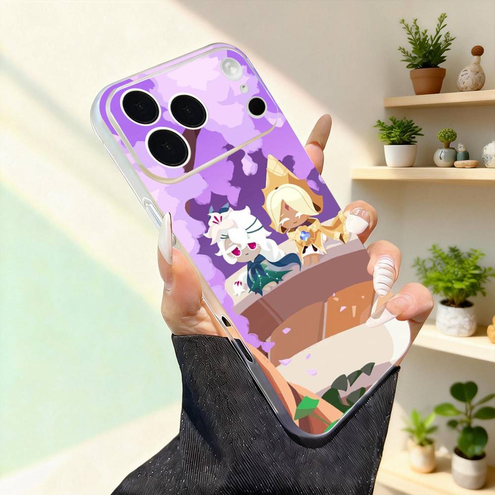 R-Run K-Kingdom White lily For iPhone 11,12,13,14,15,16,17,Pro,Max,Plus,Mini,SE4,E Phone Case With Magsafe Wireless