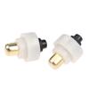 2Pcs 20Mm Led Flashlight Push Button Switch On/ Off Electric Torch Tail Switch