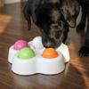 Интерактивные Умные Игрушки-Медленные Кормушки Устойчивое Основание Собака Прячущая Еду Миска Кошка Тарелка для Корма Кошки Миска