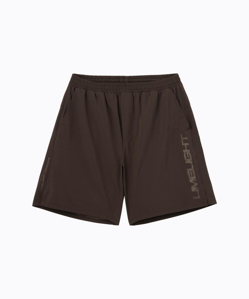 LIMELIGHT APPAREL Спортивные Шорты с Подкладкой Limelight с Большим Логотипом (Коричневый/Коричневый)