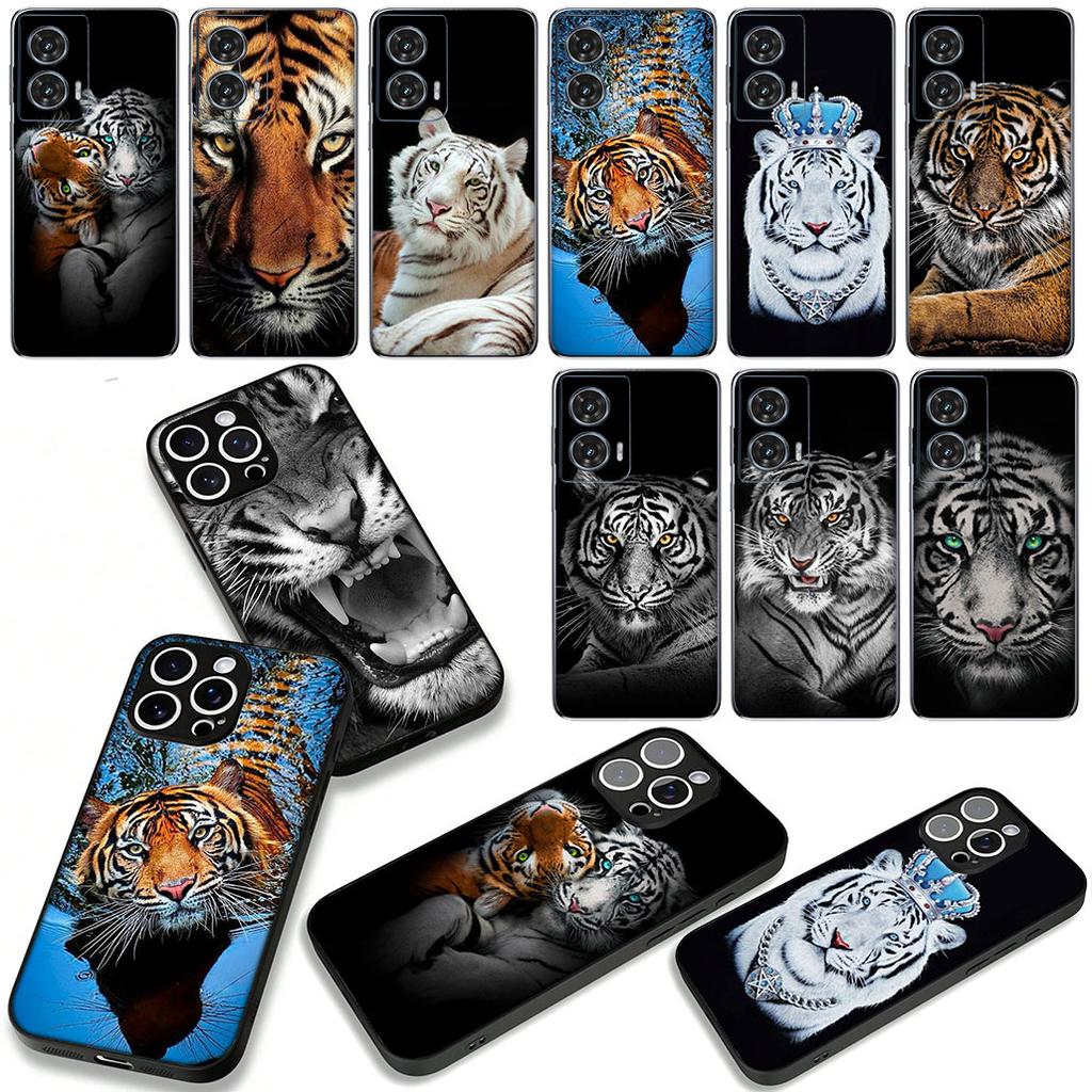 Чехол для телефона Apple iPhone 17 16 15 11 Pro XS Max XR 6 7 8 Plus + SE 2020 5 16E Чехол Тигр Животное Корпус