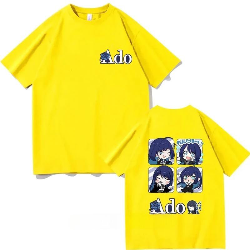 Ado Anime T shirt Suitable for all seasons Oversized Unisex personality Clothes hot product Breathable high quality tee Classic
