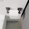 1 Pcs New Black Square 304 Stainless Steel Toilet Paper Holder Bathroom Toilet Paper Holder Sanitary Ware Hardware Hanging Parts