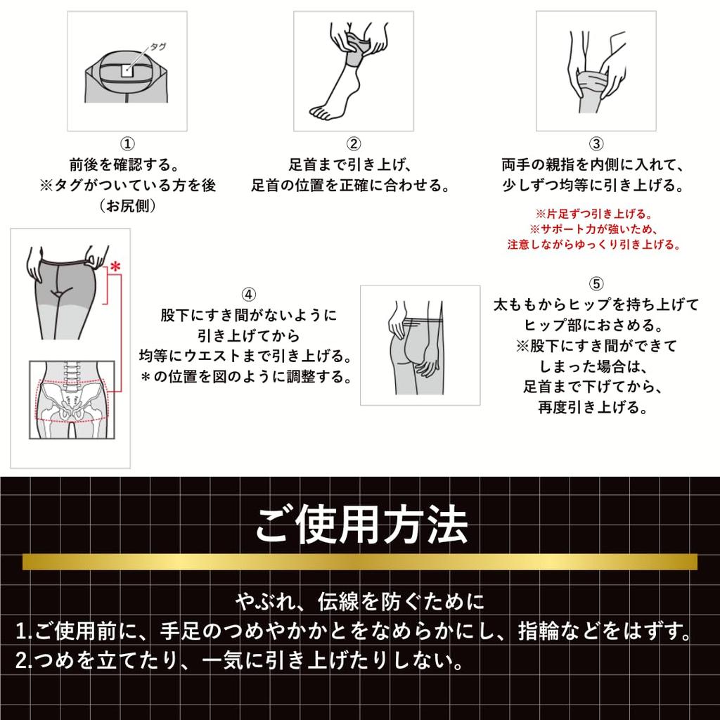 Slim Walk Medical Lymphatic Sizes Compression Leggings for Swelling Relief Medical Leggings, Black, M-L, [General Device]