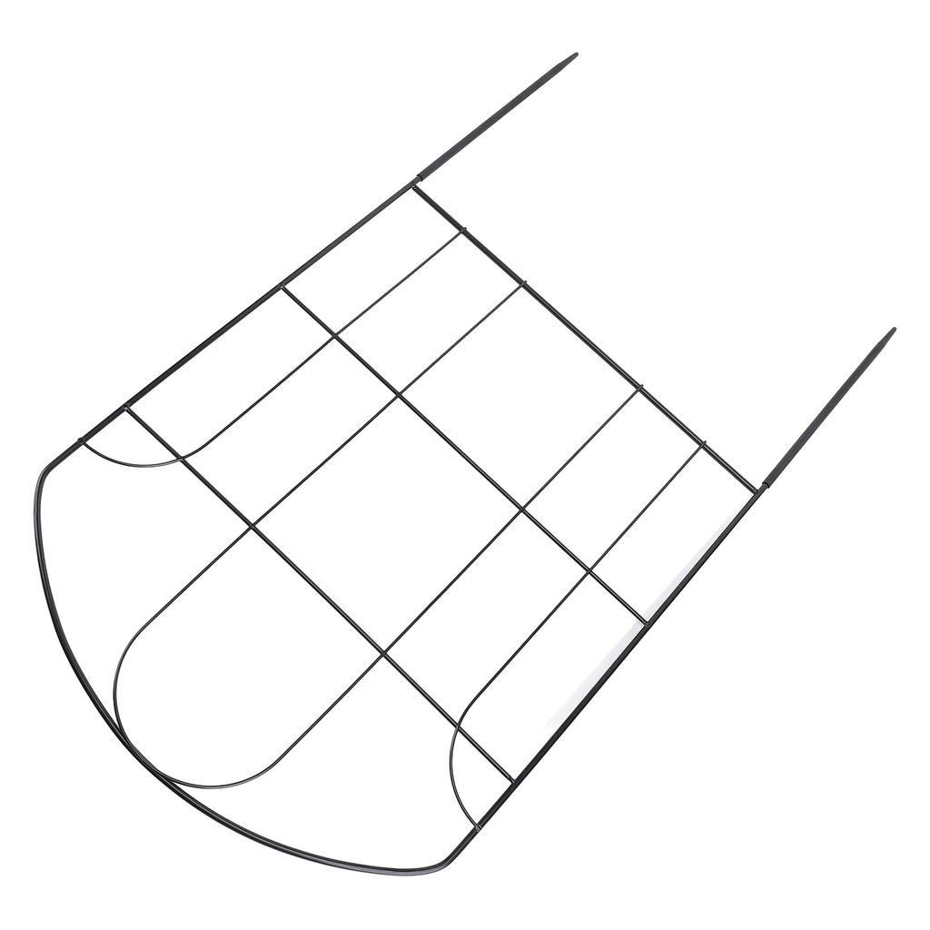 Декоративный садовый забор Арочный забор Бордюр Железная металлическая проволока Панельный забор Собака Кролики Земляные колья Fe