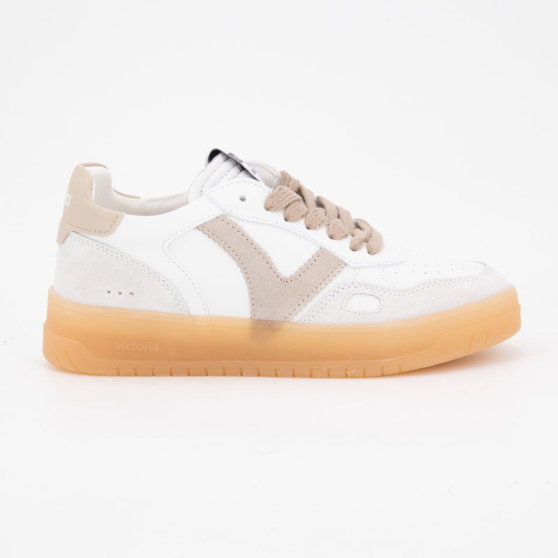 Бежевые кроссовки на шнуровке Hielo Женские VICTORIA