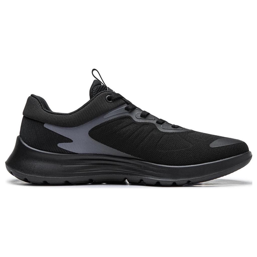 LiNing Light Foam Technology Running Shoes Men Sneakers Black ARST107-1