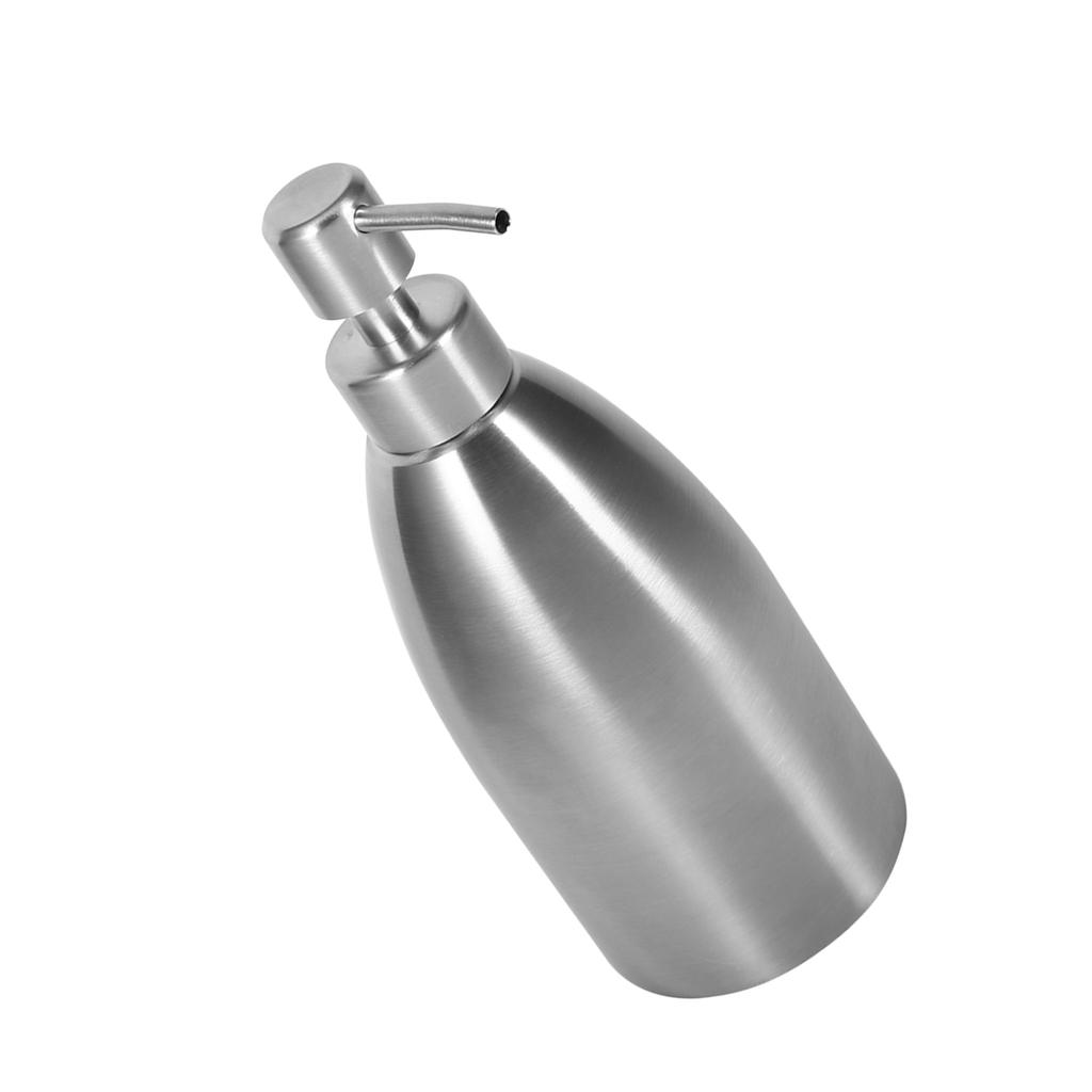 500ml Stainless Steel Soap Dispenser Kitchen Sink Faucet Bathroom Shampoo Box Soap Container