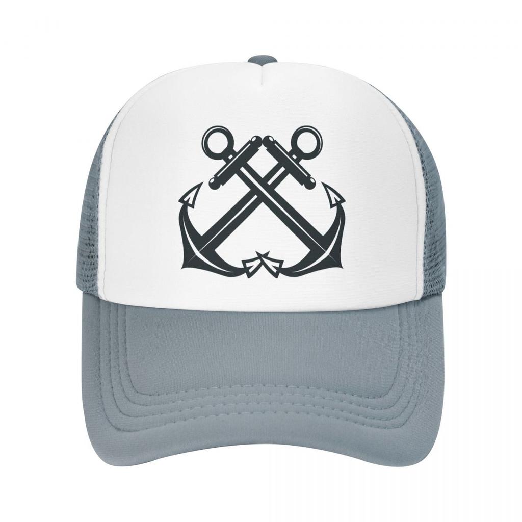 Кепка дальнобойщика с морским якорем для женщин унисекс, персонализированная регулируемая бейсболка для взрослых Sailor Adventure, бейсболки в стиле хип-хоп