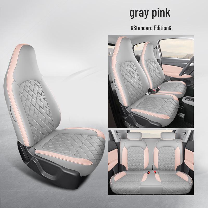 Leapmotor T03 Universal Leather Car Seat Cushion Set - All-Season Fit