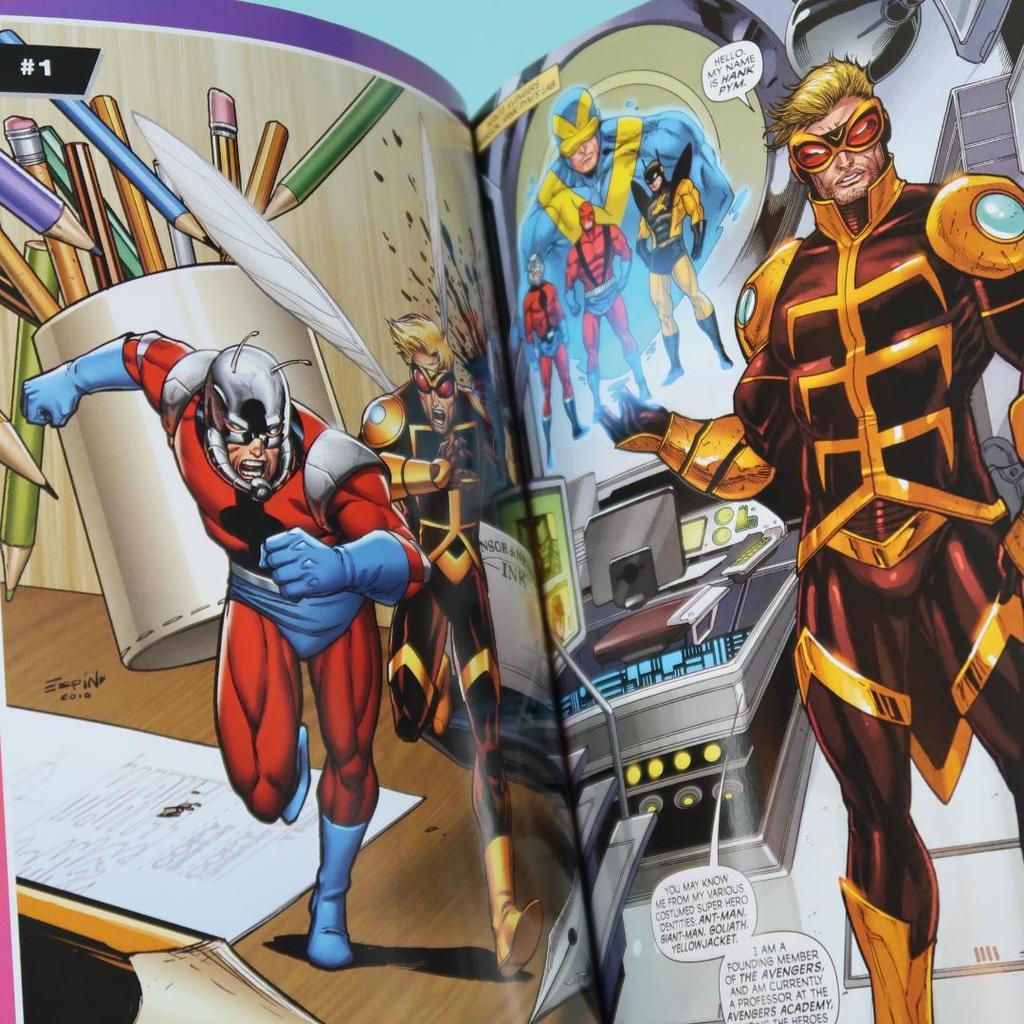 [Б/У] Распродажа! Зарубежные книги Американские комиксы Человек-муравей и Оса Marvel Comics