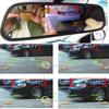 GreenYi Car Parktronics Assistance 4PCS 16mm Adjustable Flat Sensors Reverse Backup Radar Sensor Detector Sound Buzzer Alarm