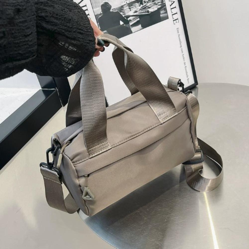 Korea Style Adjustable Strap Nyl Crossbody Bag Large Capacity Multi Pocket Small Gym Bags Canvas Waterproof Tote Bag Travel