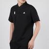 adidas Wj T Henly Sports Casual Short Sleeve Black Men's GP1816