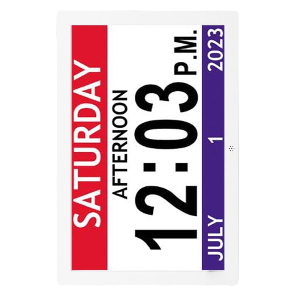 10 Inch Digital Smart Clock Large Display 12 Alarms Reminders Alarm Clock for Appointments