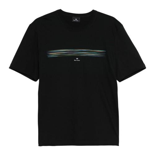 Paul Smith Mens Pinstripe T-Shirt