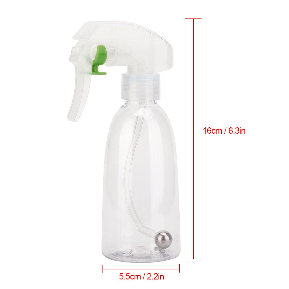 200ml Hairdressing Spray Bottle Hair Salon Soft Hose 360 Degrees Spray BottleWater Bottle
