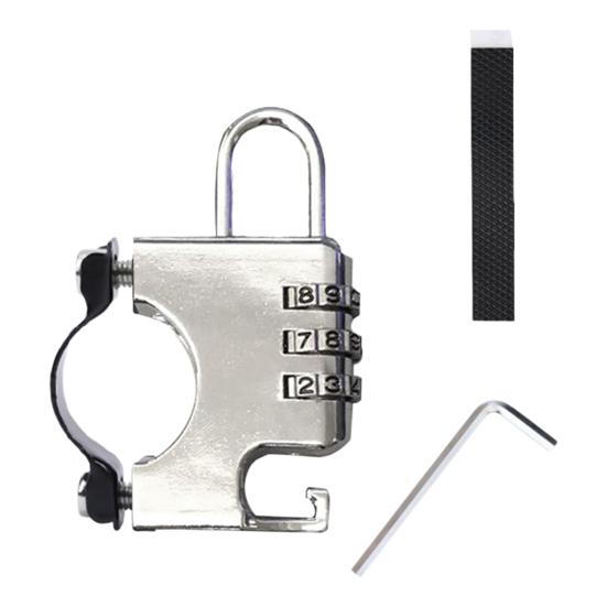 Удобный кодовый замок для велосипеда без висячих предметов из металла ржавчины