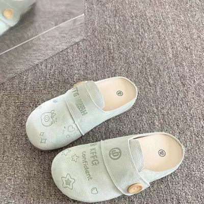 Летние женские универсальные новые модели на одной педали с юбками, полушлепанцы с закрытым носком, ленивые туфли, сандалии