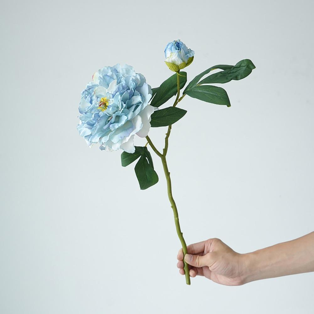2 Головы сожженных искусственных цветов Букет Большие пионы Искусственные цветы Имитация для свадебного украшения дома
