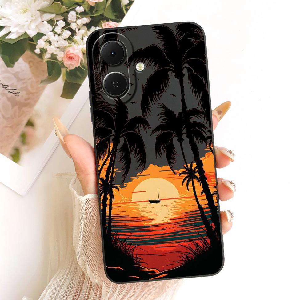 Чехол для Tecno KM4 Чехол для Tecno Spark Go 2 Роскошный Модный Милый Мультяшный Забавный Расписной Силиконовый Чехол для Телефона