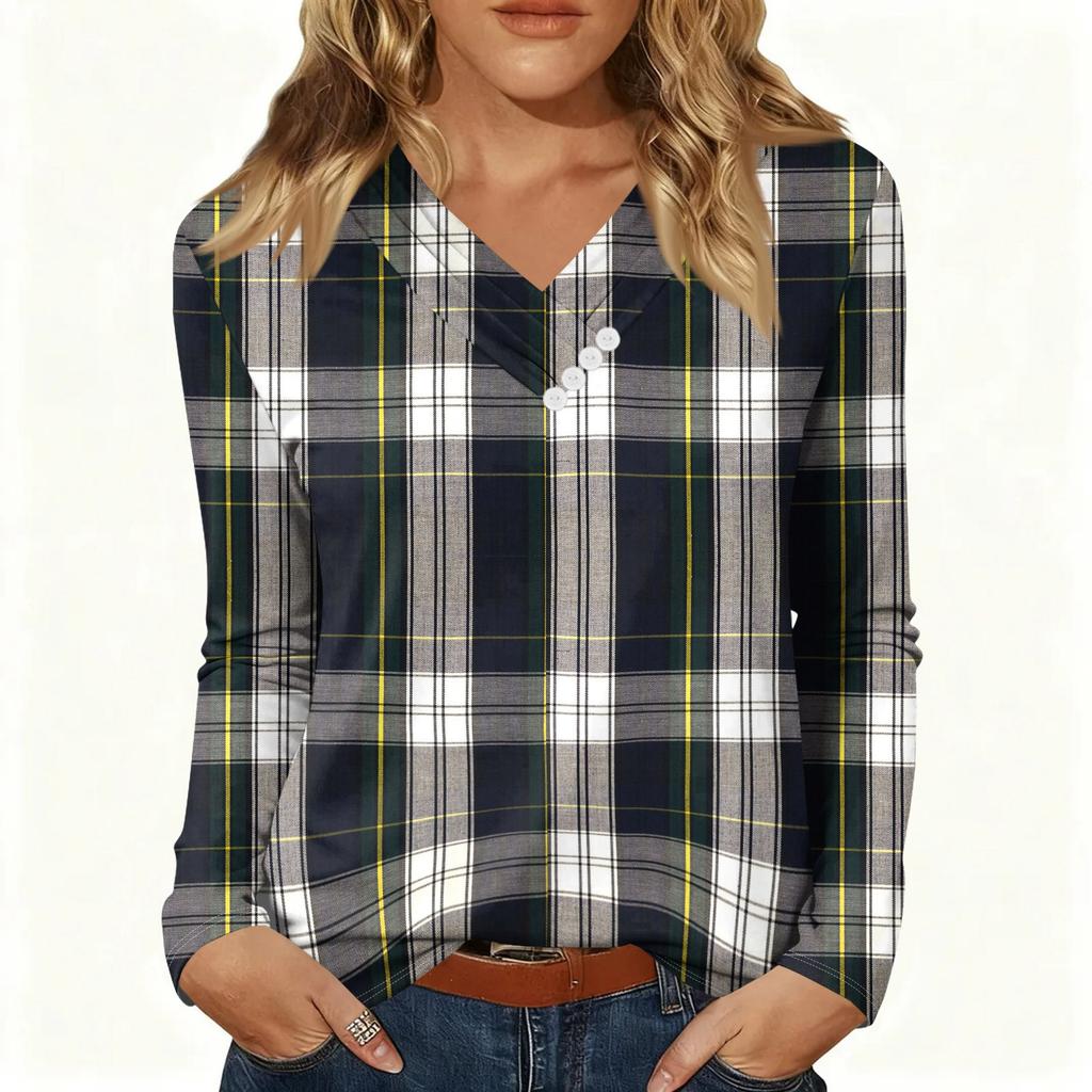 Womens Sweaters V-neck Long Sleeve Shirts Fall Outfits Fashion Winter Clothing Side Slit