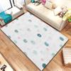Ковер, Тонко моющийся современный ковер, Коврик с декоративным нескользящим полом