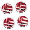 4 шт. Металлическая эмблема 4X4 Флаг Декоративная наклейка на кузов автомобиля, крылья, багажник Универсальная 3D эмблема