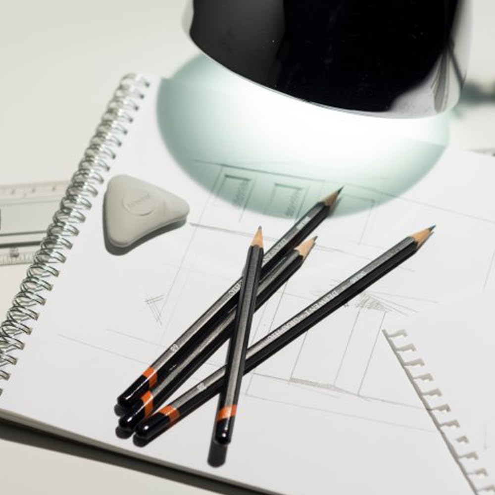 Набор мягких графических карандашей Derwent Graphic Pencil, 12 видов, 34215