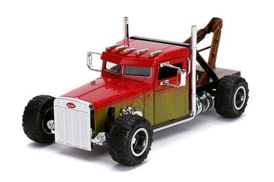 JADA TOYS масштаб 1/24 F&F ХОББС&ШОУ КАСТОМНЫЙ ПИТЕРБИЛТ миниатюрная машина