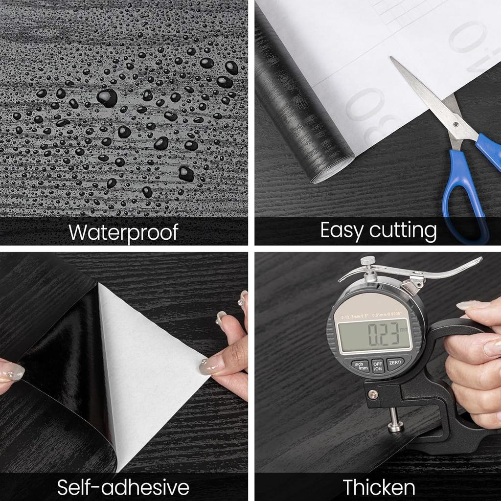 55см Наклейка под дерево Самоклеящиеся Обои высокого качества Подходят для кухонных столешниц Шкафов Столов Ремонта стен