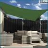 Sail Canopy Shade UV Protection Material For Garden Green 3X2