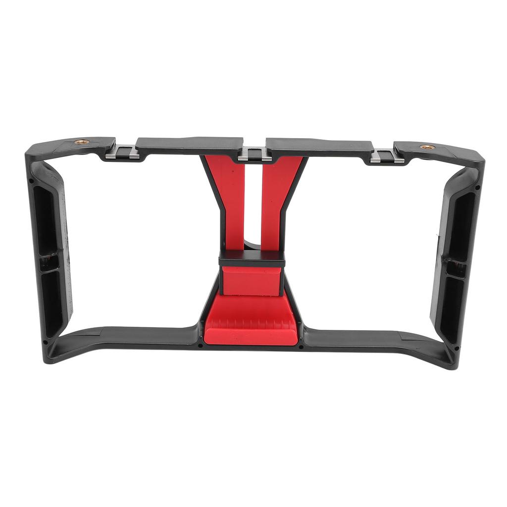 Phone Video Cage 14 Inch Screw Hole Phone Grip Stabilizer Cage for Live Broadcast Filmmaking Video