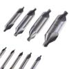 Набор угловых сверл с зенковкой по центру 60 градусов, токарный станок HSS, фрезерный станок