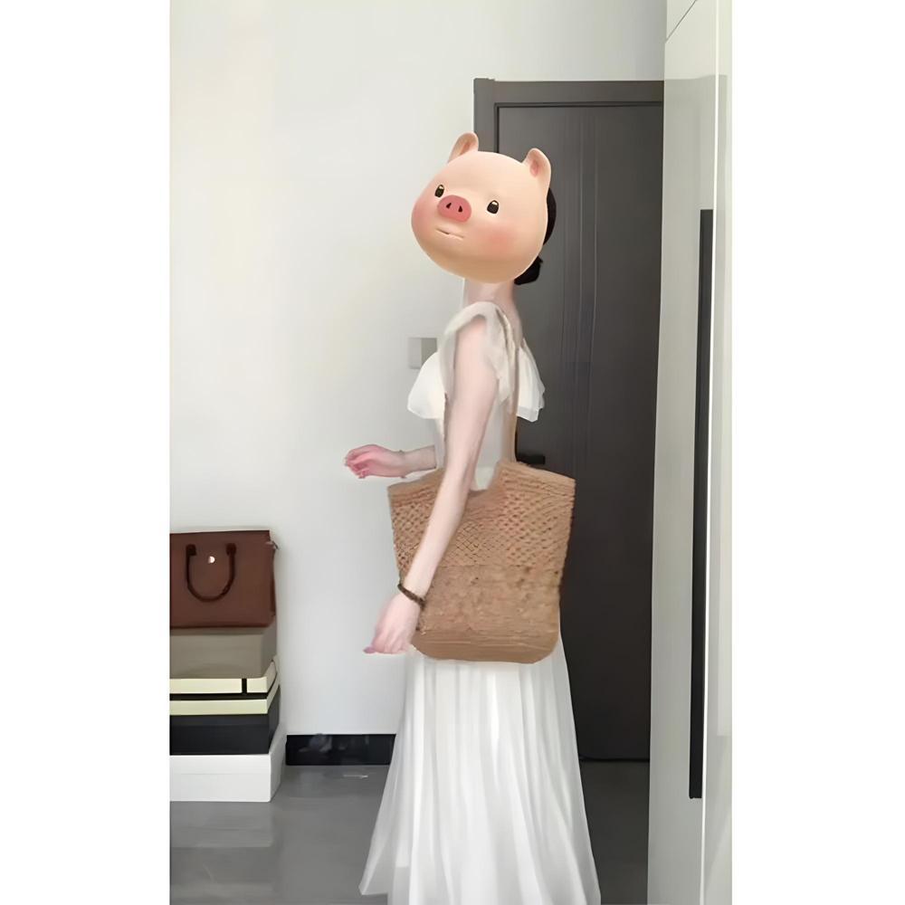 Summer White Temperament Ruffle Leaf Edge Flying Sleeve Dress Long Dress Girl Waist Thin a Word Beautiful Dress Woman