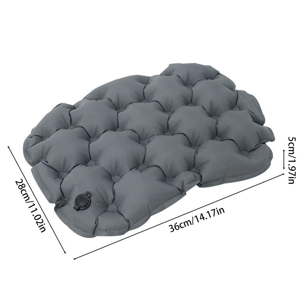 Надувная подушка для сиденья Портативная надувная дорожная подушка Легкая подушка для сидения для стадиона Беременность Путешествия Обеды Игра